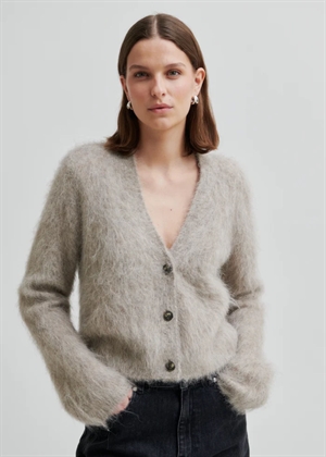 Karla knit cardigan Pumice Stone Second Female 